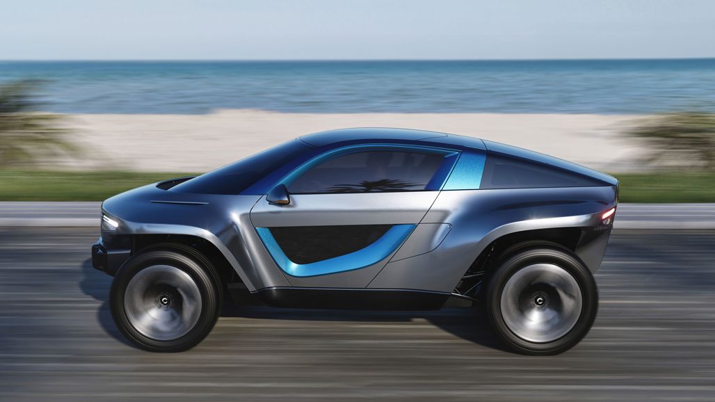 Callum launches Skye, a futuristic all-terrain EV, debuting at Concours on Savile Row. Priced between NZ$165,000 and NZ$230,000, it offers a 270km range and rapid acceleration.