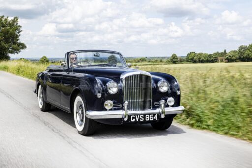 Jay Kay, frontman of Jamiroquai, is auctioning his rare 1958 Bentley S1 Continental Drophead Coupé, featured in a music video, expected to sell for over £1 million.