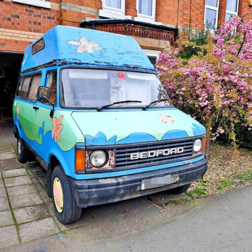 Live like Shaggy and Scooby with your own ‘Mystery Machine’ van for just £1,300. This 1983 Bedford CF 250 Autosleeper, complete with funky decor, is now available.