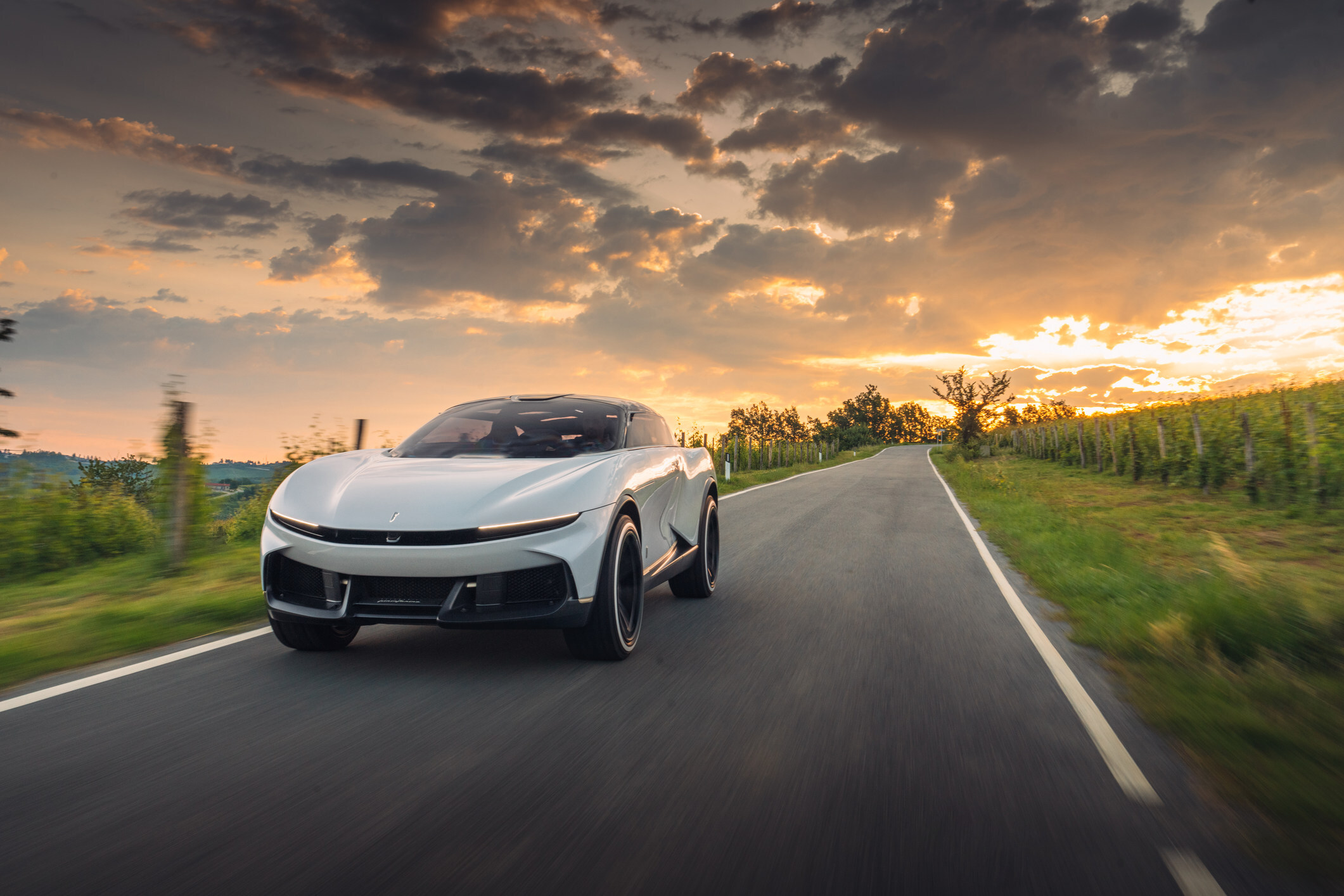 Automobili Pininfarina's award-winning PURA Vision electric Luxury Utility Vehicle debuts at Concorso d’Eleganza Villa d’Este, showcasing innovative design and technology on May 24-26, 2024.