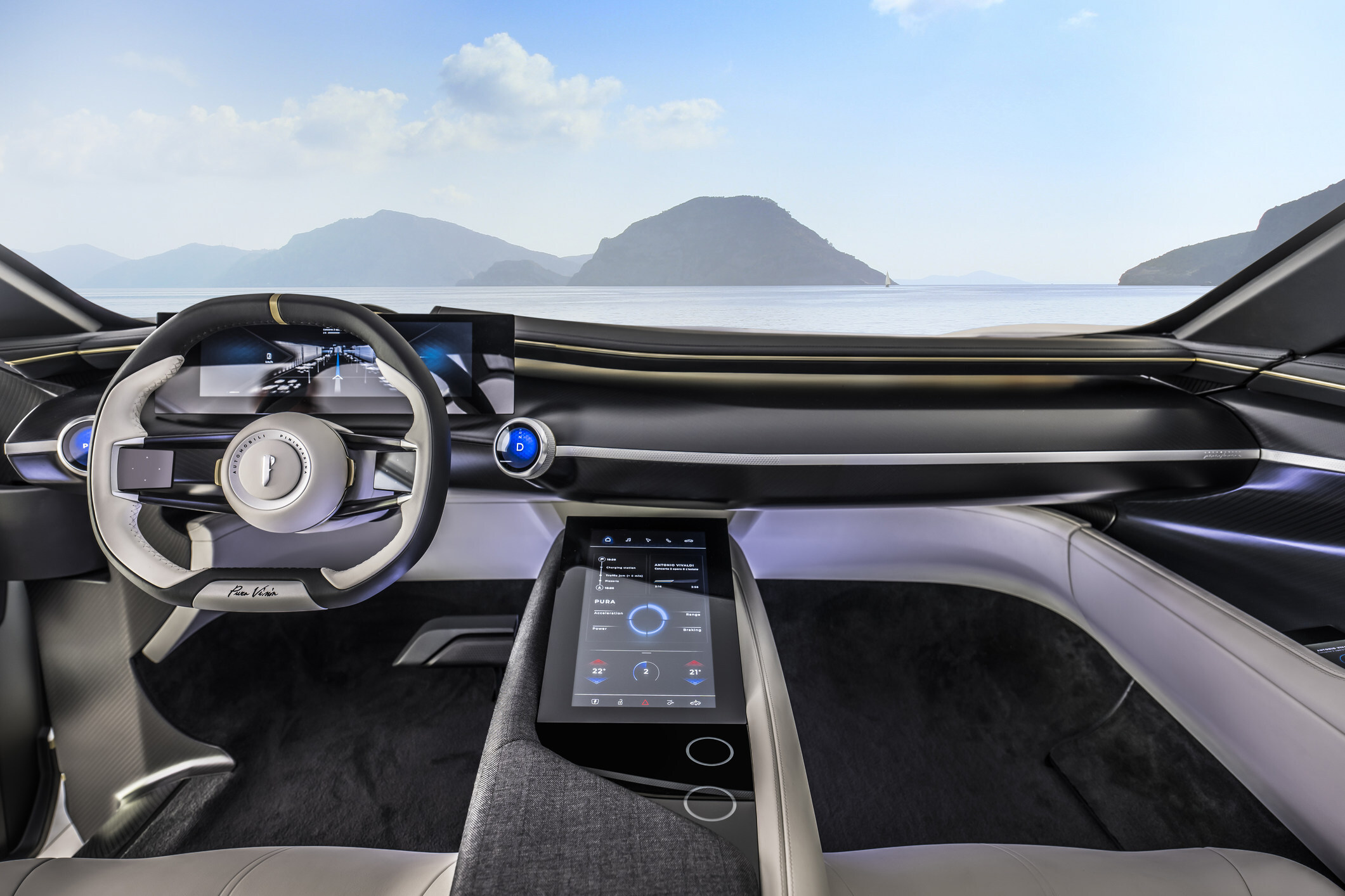 Automobili Pininfarina's award-winning PURA Vision electric Luxury Utility Vehicle debuts at Concorso d’Eleganza Villa d’Este, showcasing innovative design and technology on May 24-26, 2024.