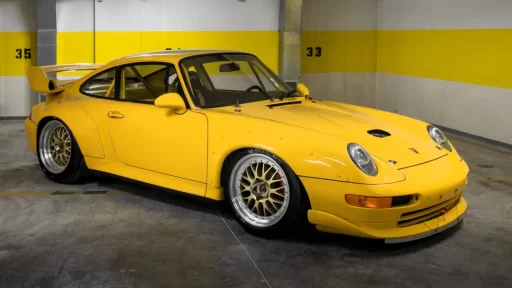 A 1996 Porsche 911 GT2 with just 30 miles on the odometer is set to be auctioned for £1.4 million. This vibrant Speed Yellow, 480 bhp car is a rare collector's gem.