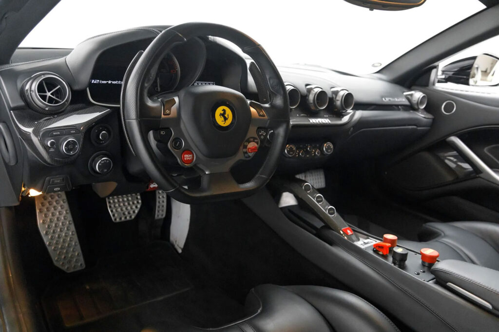 A unique Ferrari F12 Berlinetta prototype with a top speed of 15 mph is set to sell for £380,000. This collectible 2014 model was a development prototype for the F12tdf.