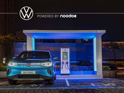 Volkswagen and Noodoe launch Taiwan's first 360kW DC fast charging stations, powered by Noodoe EV OS, offering high-speed, reliable, and convenient charging for all EV brands with 98% uptime.