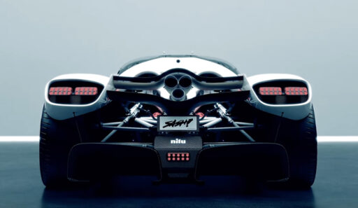 Bugatti and Koenigsegg designer Sasha Selipanov teases the Nilu hypercar, set to debut at Monterey Car Week 2024, emphasizing a thrilling driving experience over digitalization.