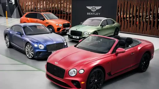 Bentley expands its satin paint finish range to 15 unique colors, offering customers personalized options with up to 55 hours of craftsmanship, available across all models.