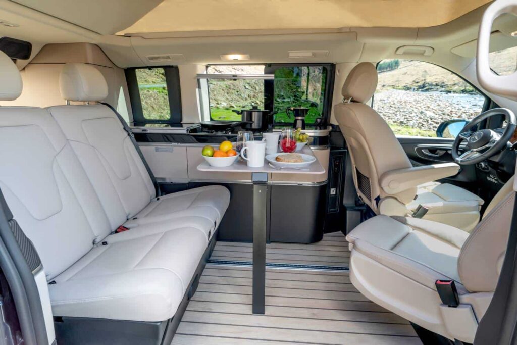 The new Mercedes-Benz V-Class Marco Polo, stylish and practical, is perfect for everyday use and glamping. Now available in showrooms, it combines 40 years of legacy with modern advancements.