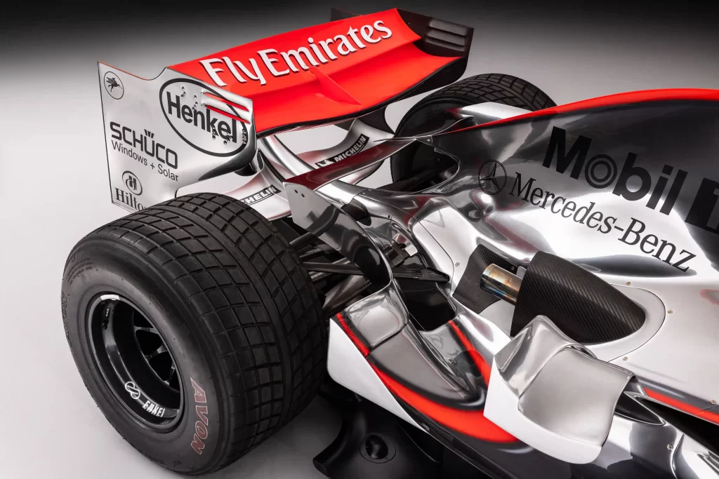 McLaren-Mercedes F1 car from the 2006 season, driven by Juan Pablo Montoya, heads to RM Sotheby's auction for £2.2 million. Restored and ready for its next caretaker.