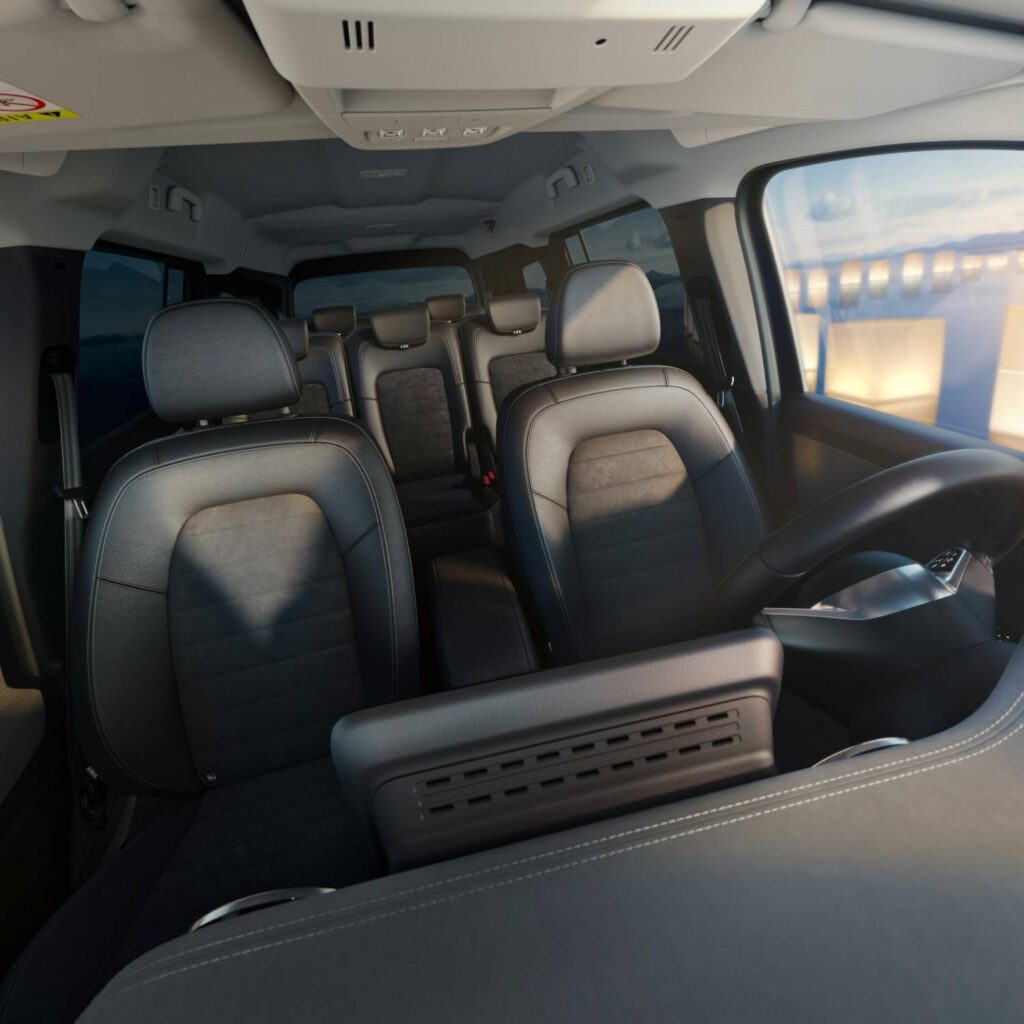 Mercedes-Benz enhances its Small Vans segment with the new long-wheelbase EQT and eCitan Tourer models, offering up to seven seats, and the versatile Citan Mixto and eCitan Mixto for commercial use.