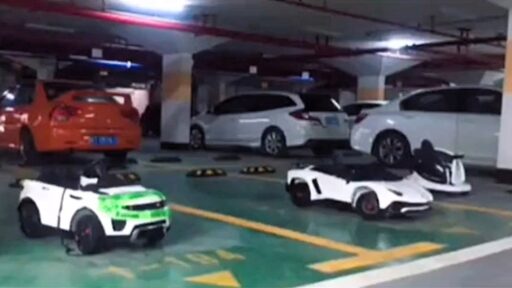 Wealthy resident sparks outrage by reserving garage spaces with toy cars. After neighbors complain, toy cars are destroyed. Court rules in his favor, awarding £6,420.