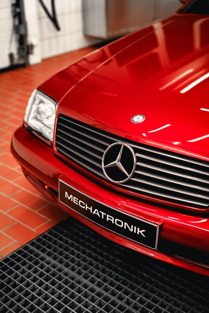 A rare Mercedes-Benz SL 73 AMG, abandoned for 17 years, has been meticulously restored to its original glory by Mechatronik and is now valued at up to £300,000.