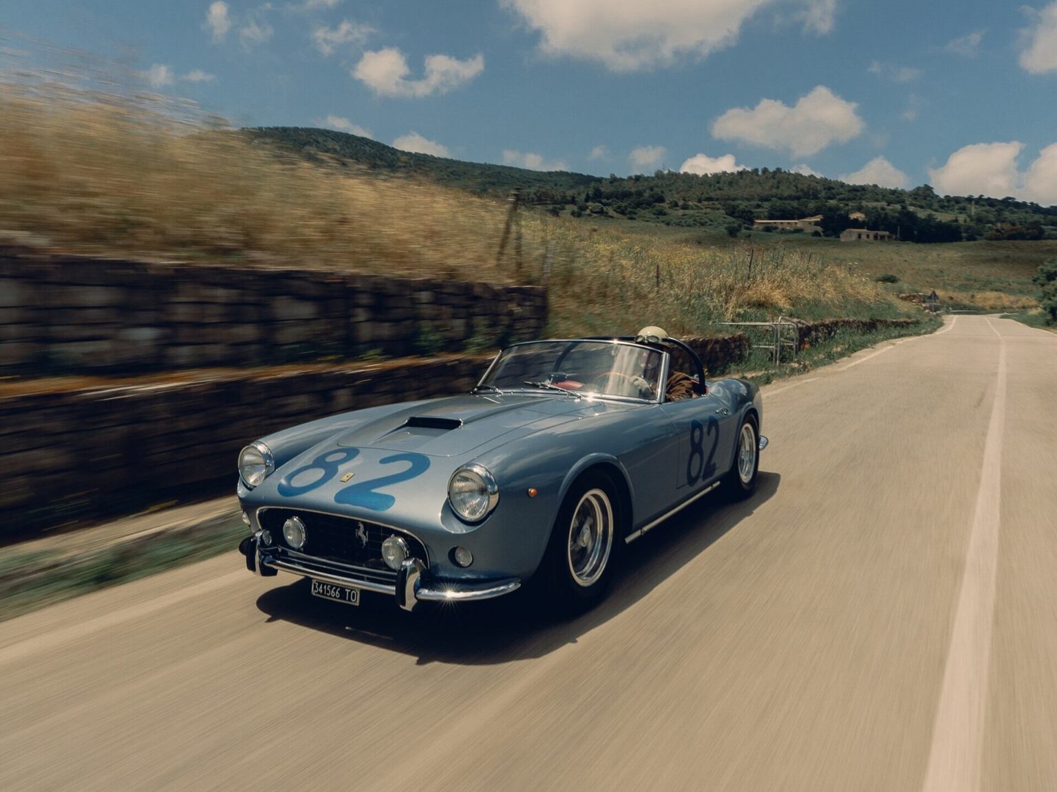 A super rare 1960 Ferrari 250 GT SWB California Spider is set to sell for over £9 million at auction, equivalent to the price of 47 brand new Ferraris. This vintage model is one of only 18 made and has a rich racing history.