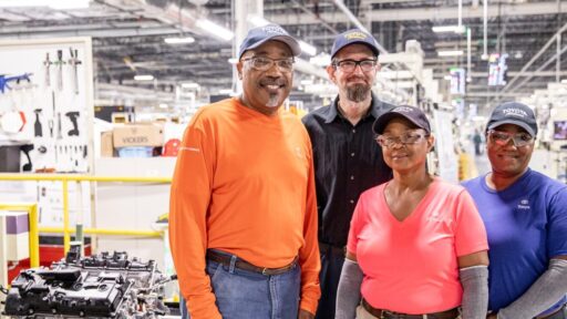 Toyota Alabama expands production with a $282 million investment, adding 350 new jobs and introducing new drivetrain product lines, reinforcing its commitment to U.S. operations.