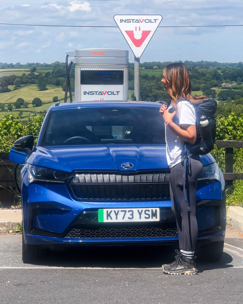 Travel influencer Steph Robinson trekked over 700 miles across the UK to find the most picturesque car charging points, showcasing stunning spots from the Lake District to Devon.