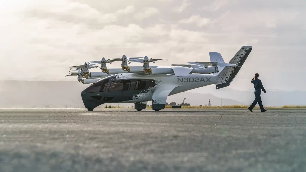 Archer launches world's first flying cars, receiving FAA certification. The 'Midnight' model seats 4 passengers, flying up to 150 mph and revolutionizing urban mobility.