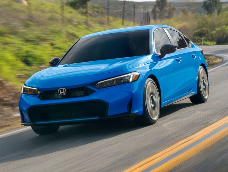 The 2025 Honda Civic lineup debuts with sporty styling, improved fuel economy, and a powerful hybrid-electric model, boasting 50 mpg city and 232 lb.-ft of torque. Now arriving at dealers.