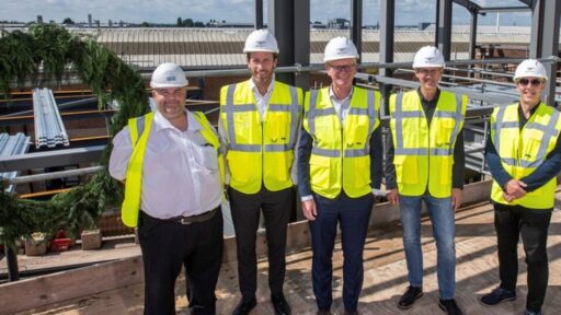 Bentley Motors celebrates a major milestone with the topping out of its new Design Centre, marking the completion of the building's structural phase, enhancing their innovative capabilities.