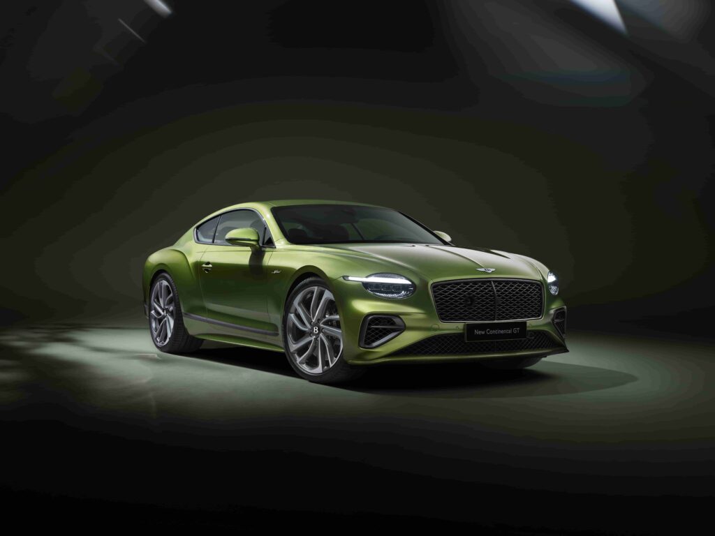 Bentley Motors announces the European debut of the fourth-generation Continental GT Speed at the Concours of Elegance in Tegernsee, Germany, featuring a 782 PS Ultra Performance Hybrid powertrain.