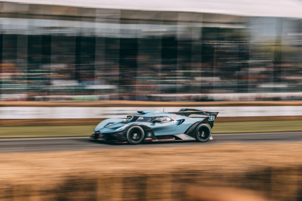 Bugatti captivated audiences at Goodwood Festival of Speed 2024 with the debut of the Tourbillon and thrilling displays by the W16 Mistral and Bolide, showcasing their motorsport legacy.