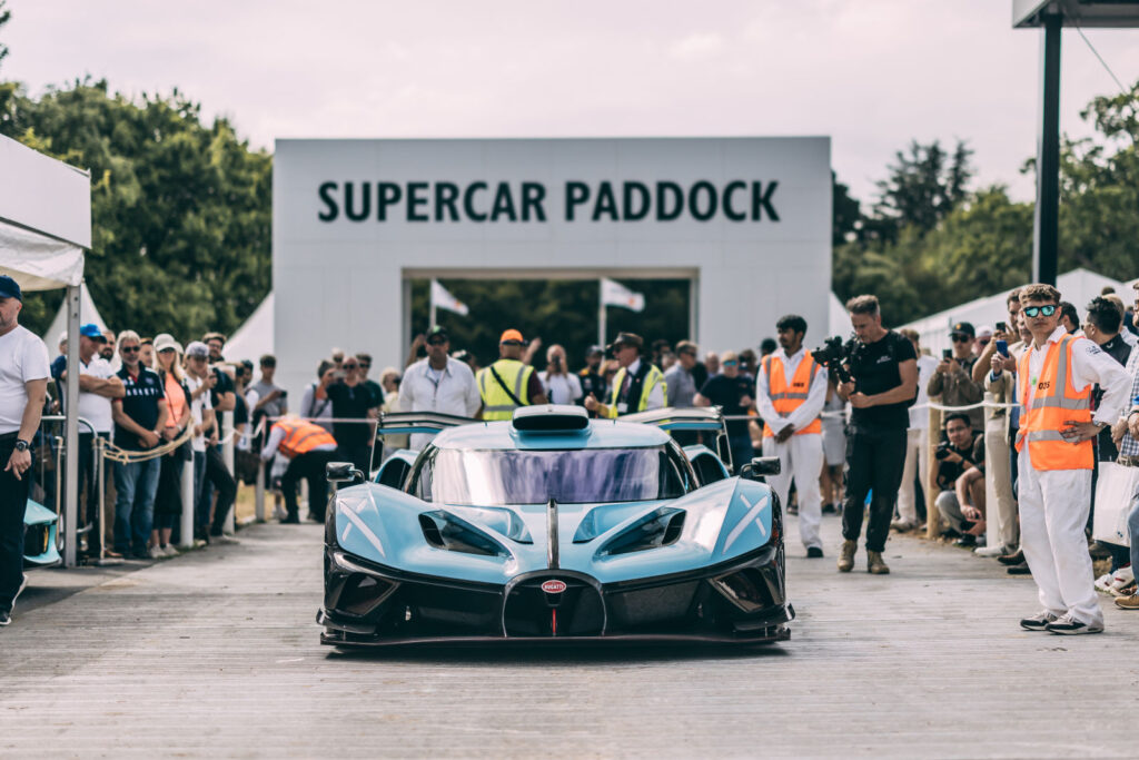 Bugatti captivated audiences at Goodwood Festival of Speed 2024 with the debut of the Tourbillon and thrilling displays by the W16 Mistral and Bolide, showcasing their motorsport legacy.