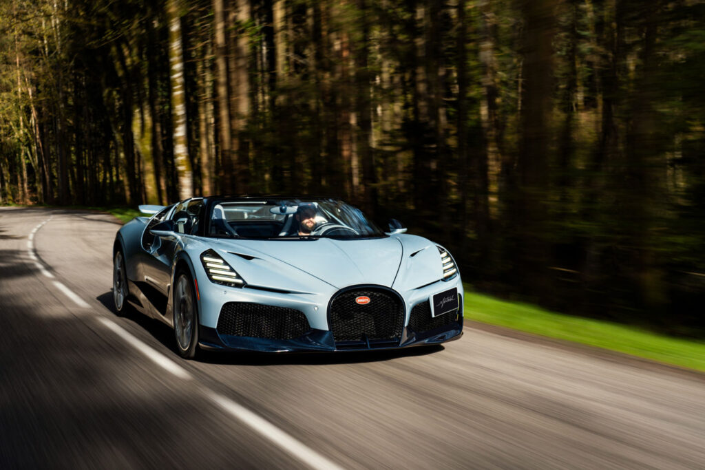 Bugatti's W16 Mistral, the final chapter for the legendary W16 engine, enters its last testing phase, highlighting Bugatti's commitment to excellence in performance, safety, and luxury.