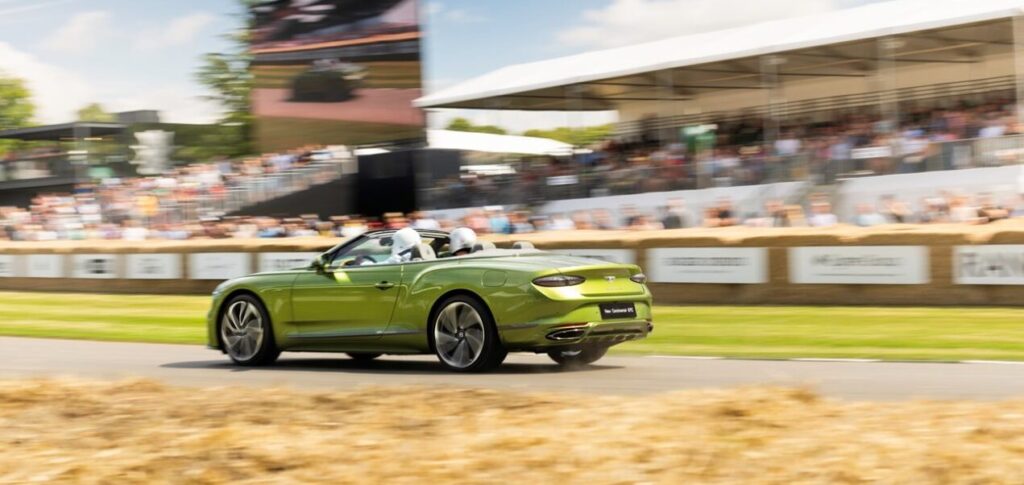 The fourth-generation Continental GT and GTC Speed debut at Goodwood Festival of Speed, featuring an Ultra Performance Hybrid powertrain delivering 782 PS and 1000 Nm torque.