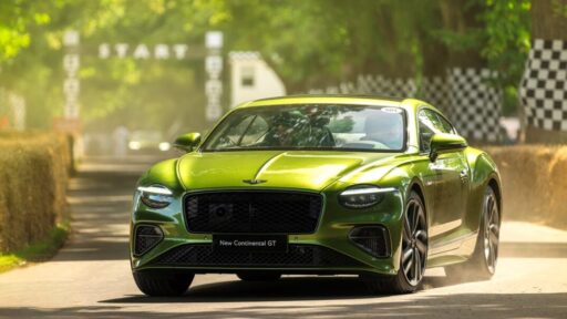 The fourth-generation Continental GT and GTC Speed debut at Goodwood Festival of Speed, featuring an Ultra Performance Hybrid powertrain delivering 782 PS and 1000 Nm torque.