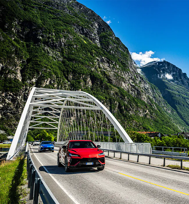 In July 2024, Lamborghini's Esperienza Avventura Norway took owners and guests on an exclusive journey through Norway's stunning landscapes, rich culture, and exquisite cuisine, featuring the dynamic Urus S Super SUVs.