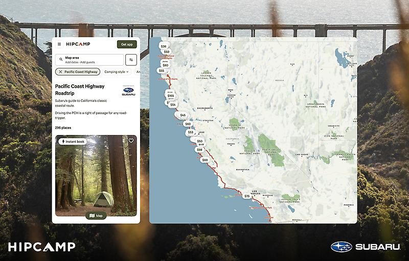 Hipcamp and Subaru team up to launch 10 EV-friendly road trips across the U.S., offering easy access to charging stations, pet-friendly stays, and customizable adventures.