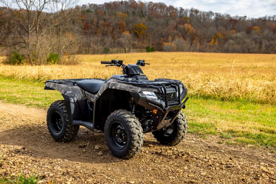 Honda announces its 2025 ATV lineup, featuring the Foreman Rubicon, Foreman 4x4, and Rancher models, known for robust engineering and reliability, now in TrueTimber® Atera Camo.