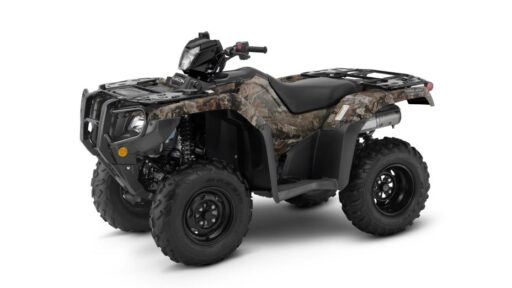 Honda announces its 2025 ATV lineup, featuring the Foreman Rubicon, Foreman 4x4, and Rancher models, known for robust engineering and reliability, now in TrueTimber® Atera Camo.