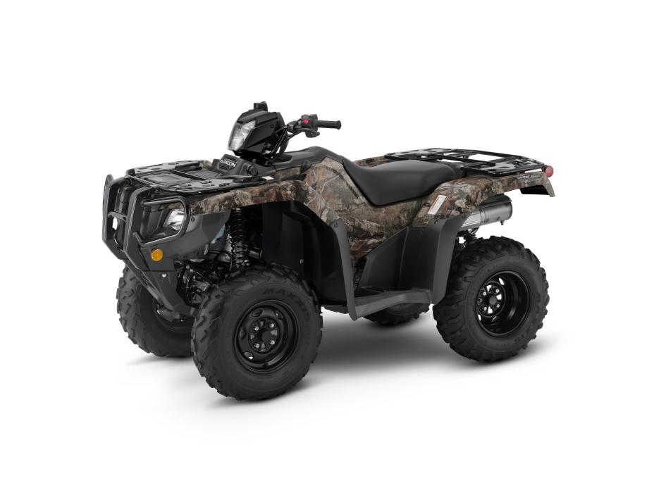 Honda announces its 2025 ATV lineup, featuring the Foreman Rubicon, Foreman 4x4, and Rancher models, known for robust engineering and reliability, now in TrueTimber® Atera Camo.