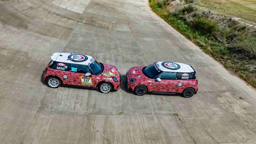 MINI debuts the electric John Cooper Works E Prototype and petrol-powered Prototype #317 at Goodwood Festival of Speed, celebrating 60 years of motorsport heritage.