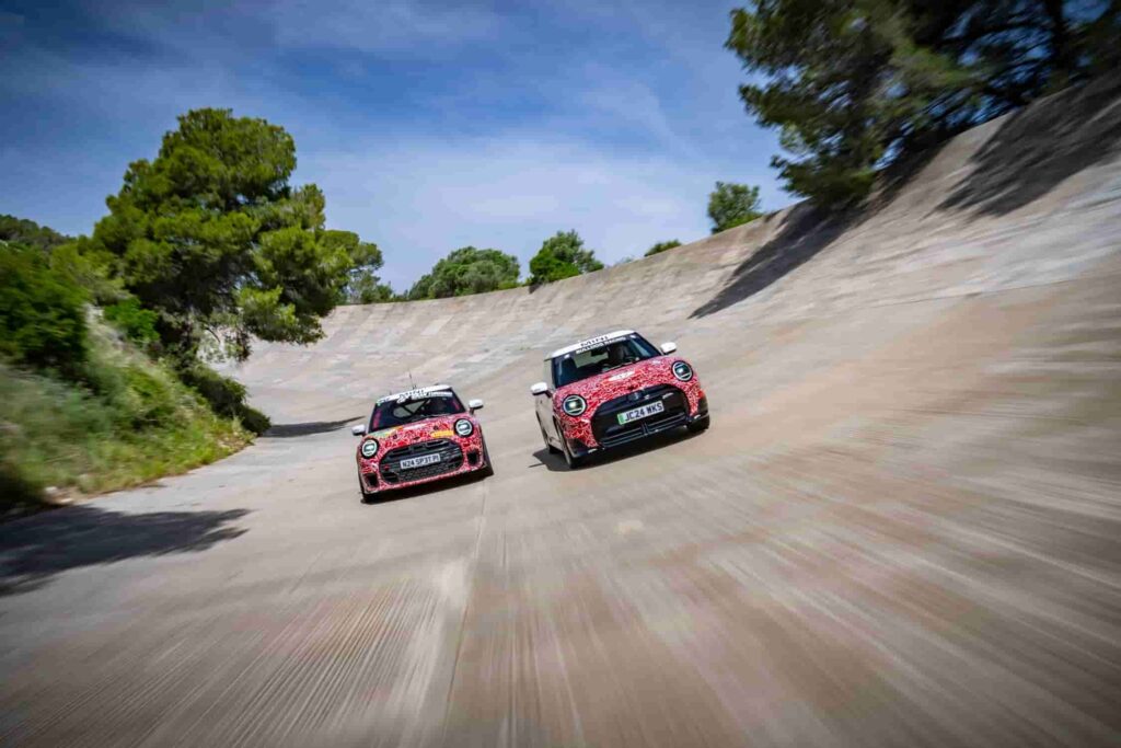 MINI debuts the electric John Cooper Works E Prototype and petrol-powered Prototype #317 at Goodwood Festival of Speed, celebrating 60 years of motorsport heritage.