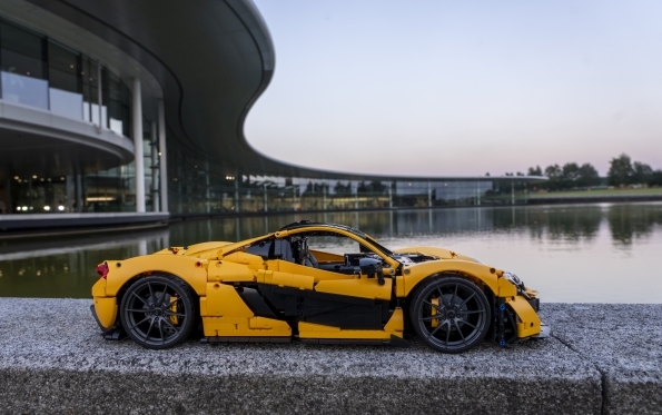 McLaren Automotive and LEGO Group launch the LEGO® Technic™ McLaren P1™, a detailed 1:8 scale model with 3,893 pieces, capturing the essence of the pioneering hybrid hypercar.