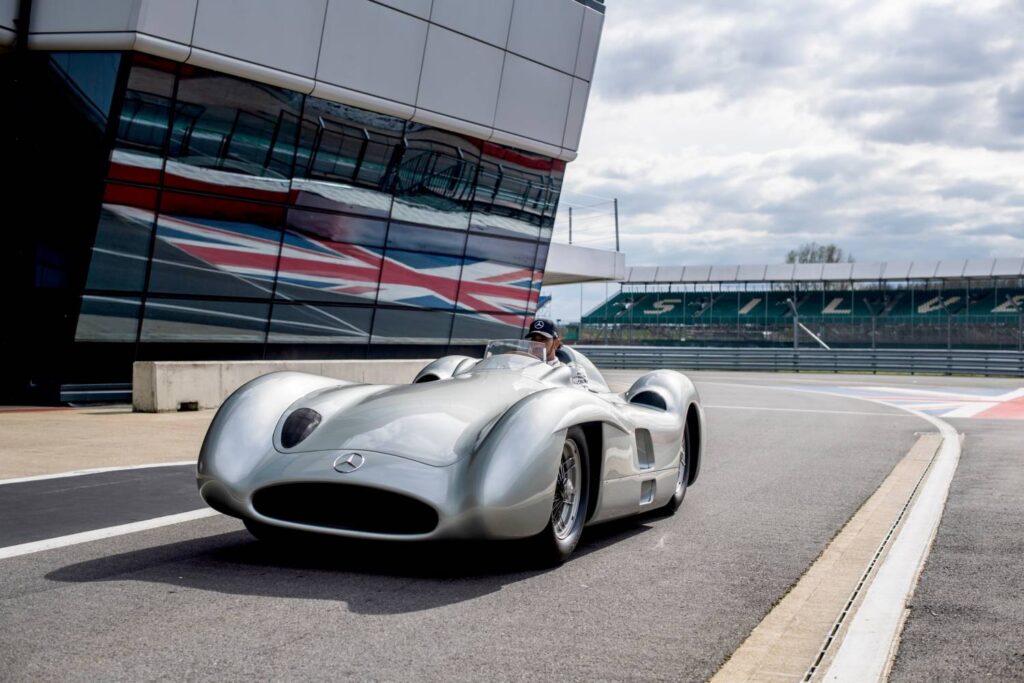 Mercedes-Benz celebrates 130 years of motorsport at the Goodwood Festival of Speed from July 11 to 14, 2024, showcasing iconic racing cars from various eras and highlighting their contributions to motorsport history.