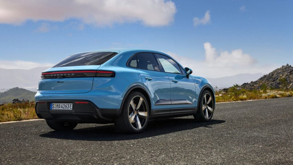 Porsche doubles the all-electric Macan lineup with a new rear-wheel-drive entry model and the high-performance Macan 4S, boasting advanced features, impressive range, and efficiency.