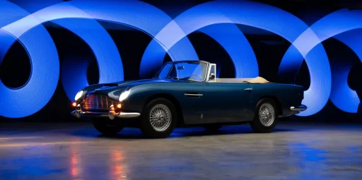 Rare Aston Martin DB5 convertible, akin to James Bond's iconic car, is for sale for £1.25million. Only 39 left-hand drive models were built.