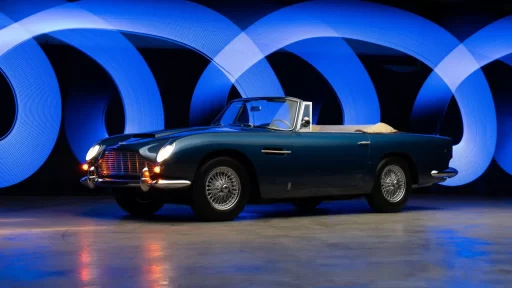 Rare Aston Martin DB5 convertible, akin to James Bond's iconic car, is for sale for £1.25million. Only 39 left-hand drive models were built.