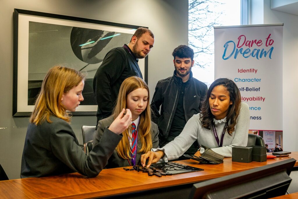 Rolls-Royce Motor Cars celebrates its fourth year participating in the Dare to Dream mentoring scheme, where employees, including apprentices, mentor Year 9 pupils to boost their confidence and career aspirations.