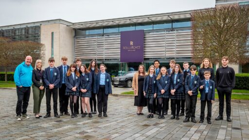 Rolls-Royce Motor Cars celebrates its fourth year participating in the Dare to Dream mentoring scheme, where employees, including apprentices, mentor Year 9 pupils to boost their confidence and career aspirations.