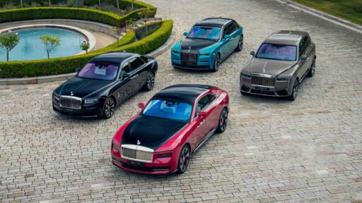 Rolls-Royce Motor Cars showcases a bespoke collection at the Festival of Speed, featuring the UK debut of Cullinan Series II and the all-electric Spectre in the Supercar Run.