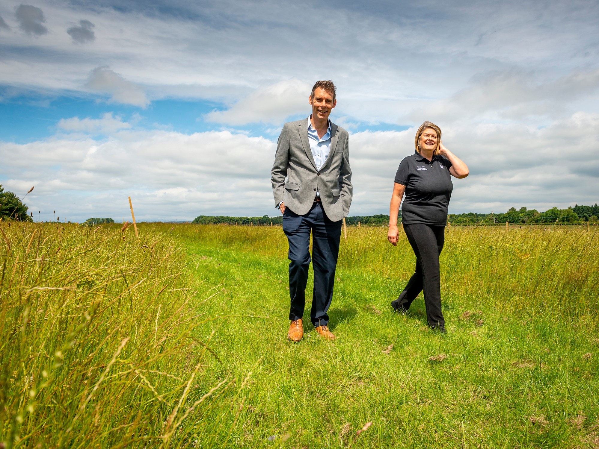 Rolls-Royce and Goodwood Estate introduce a new permissive path connecting Halnaker and Lavant, enhancing local connectivity with a scenic, tree-lined route that supports wildlife and is accessible to all.