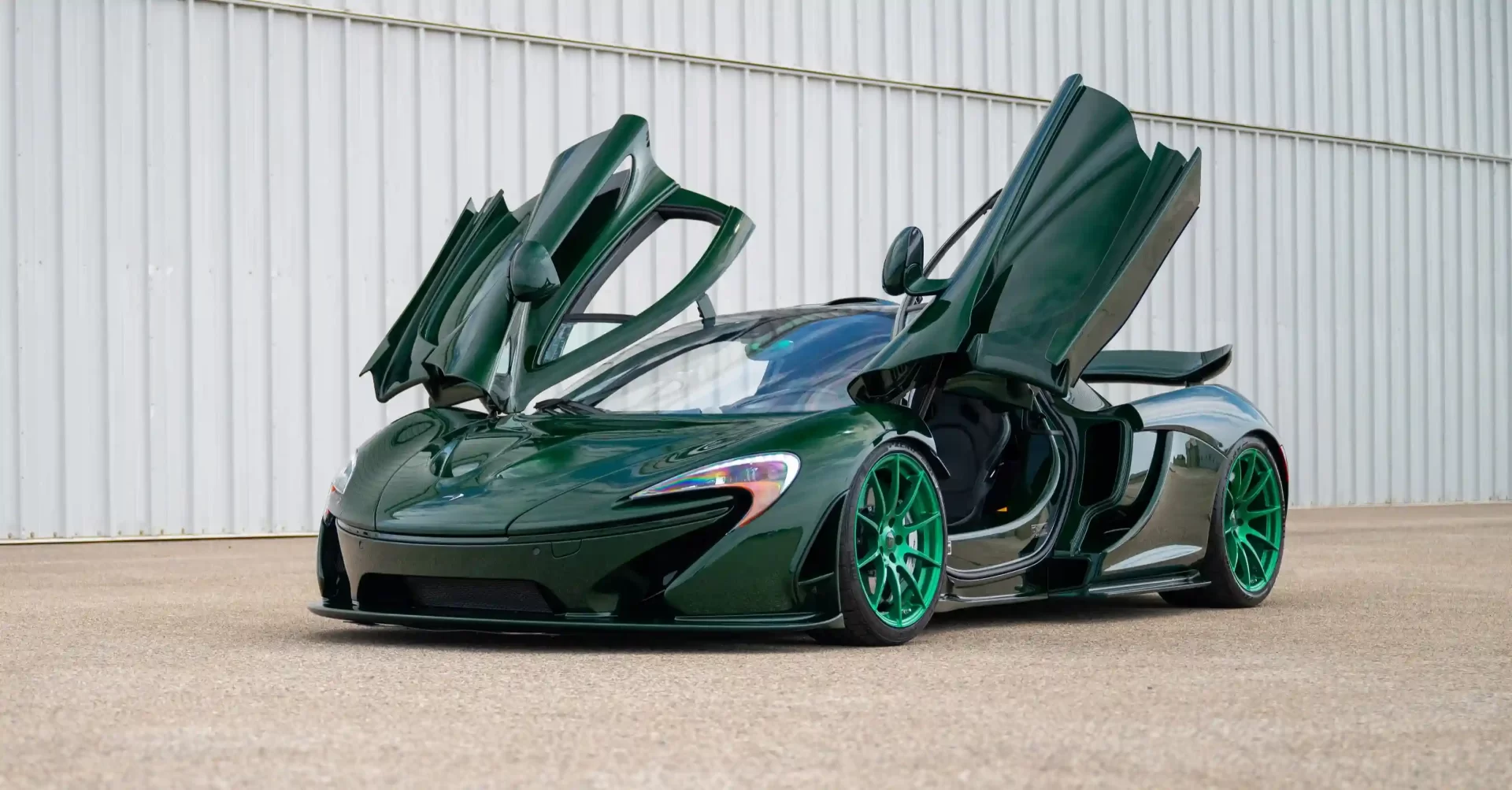 The second McLaren P1 ever made, with a top speed of 217mph and 0-60 in 2.7 seconds, goes to auction for £1.8 million. This 2014 supercar is a collector's dream.