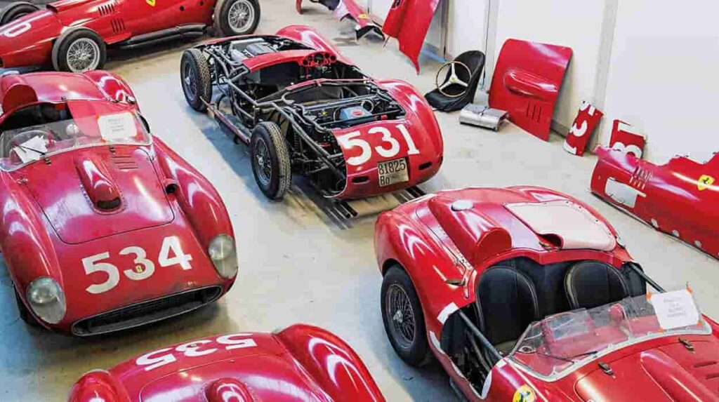 Creating authentic replicas of 1957 Ferraris for Michael Mann’s film, Ferrari, faced the challenge of preventing brand exploitation. Discover the anti-counterfeiting efforts by Ferrari.