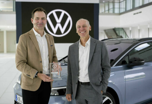 Volkswagen wins the 2024 AutomotiveINNOVATIONS Award for being the most innovative volume brand in electric drives, highlighting their advancements in range, consumption, and charging.