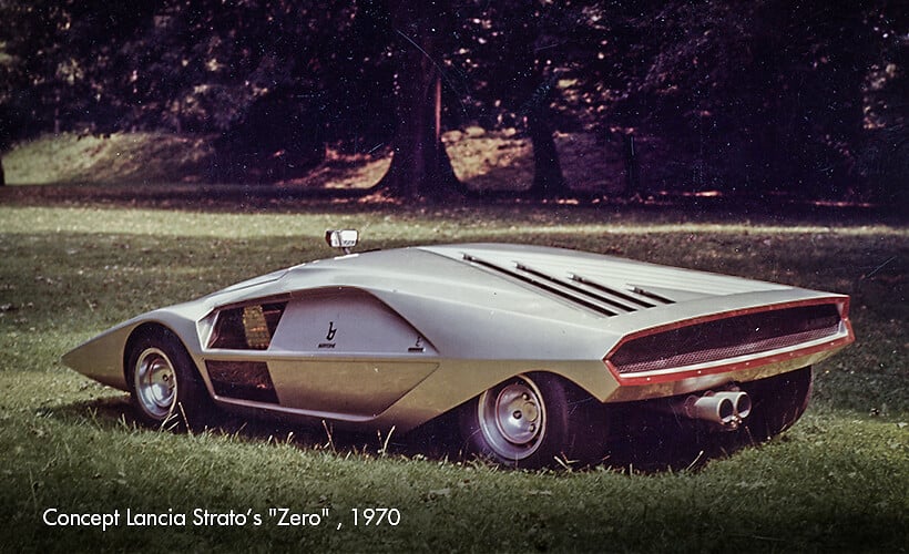 The 1970 Lancia Strato’s Zero prototype wowed at the 73rd Pebble Beach Concours d'Elegance, winning its class and becoming a finalist for the coveted "Best of Show" award.