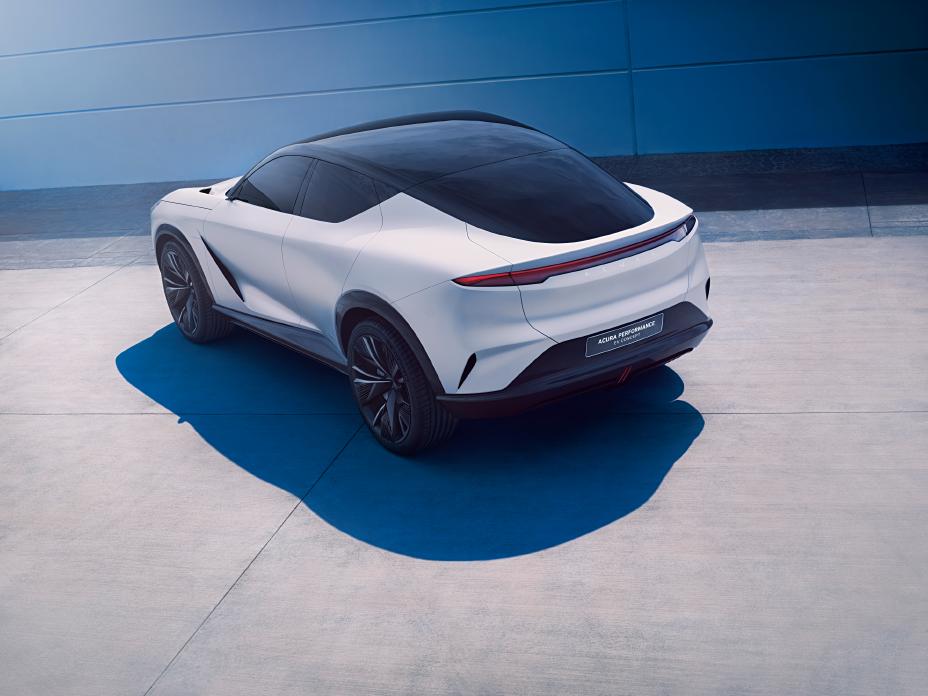 Acura debuts the Performance EV Concept at Monterey Car Week, previewing the brand's next all-electric model set to launch in 2025, with a focus on innovative design and performance.