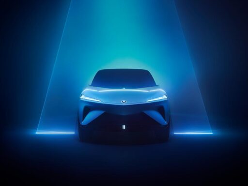 Acura debuts the Performance EV Concept at Monterey Car Week, previewing the brand's next all-electric model set to launch in 2025, with a focus on innovative design and performance.