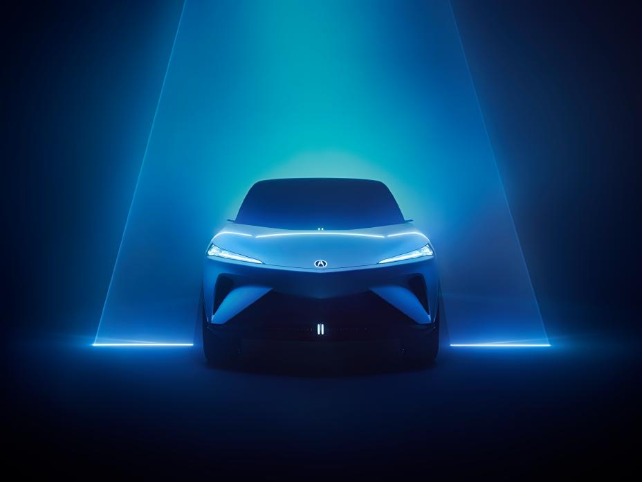 Acura debuts the Performance EV Concept at Monterey Car Week, previewing the brand's next all-electric model set to launch in 2025, with a focus on innovative design and performance.